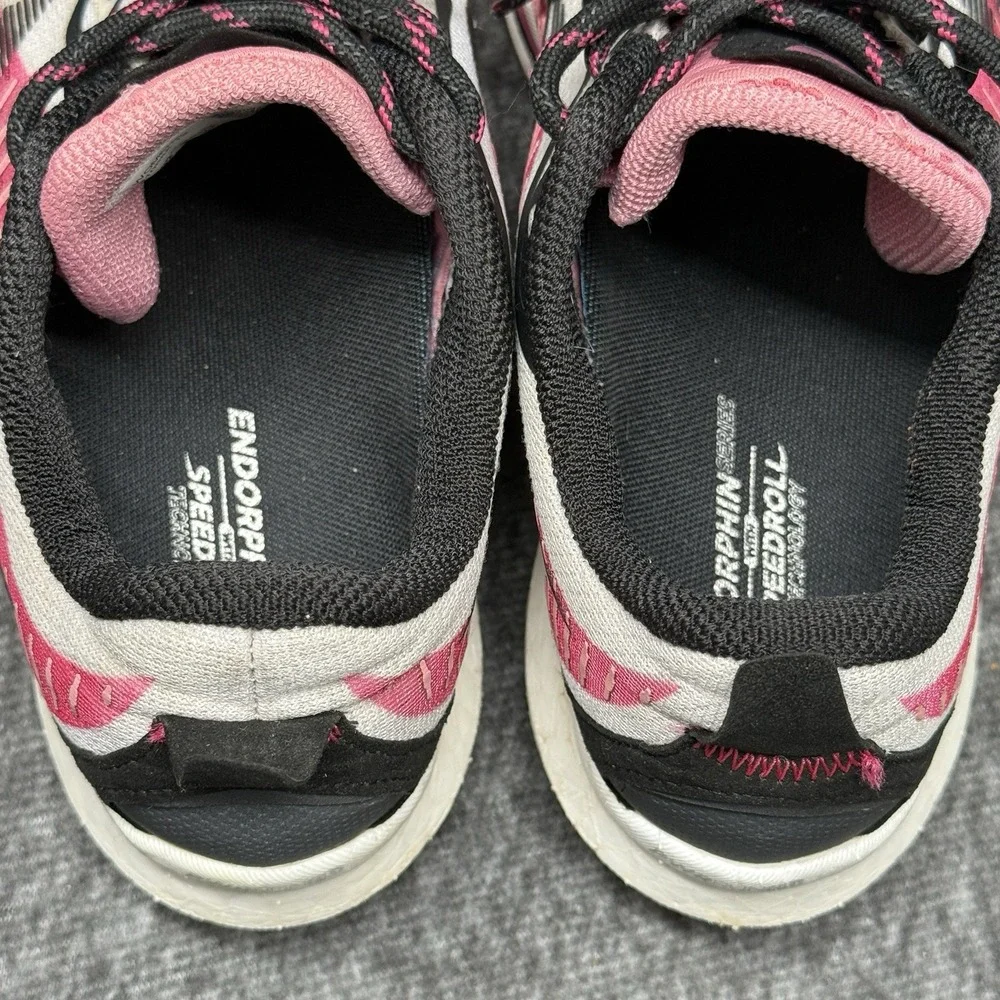 Saucony Endorphin Speed 2 Womens US Size 9.5 White Pink Black Mesh Running Shoes